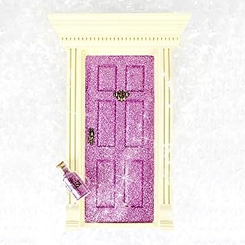 Lil Fairy Door Door Novelty Sparkle Pink