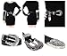 Wink Gal Women's Boho Vintage Designer Metal Western Buckle Belt Sliver,Black,One Size
