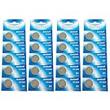 Eunicell CR2025 5003LC Lithium Blister Pack 3V 3 Volt Coin Cell Batteries (20 pcs)
