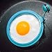 Eggssentials Silicone Egg Ring Set for Frying Eggs and Pancakes| Egg Rings Mold Comes with 2 Bonus Silicone Straws and Cleaner| BPA Free