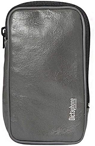 Dictaphone Nuance Handheld Mini/Micro Cassette Portable Leather Carry Case