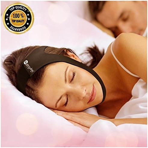 SleepWell Pro Adjustable Stop Snoring Chin Strap - Advanced Snoring Aid Scientifically Designed To Stop Snoring Naturally and Give You The Best Sleep of Your Life