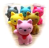 Iwako Erasers Maneki Neko - Lucky Cats (Special Color)
