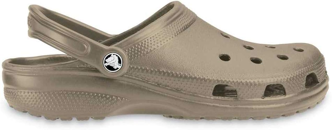Crocs Tongs/Sandales Classic Taille 3839 Taupe Amazon.fr