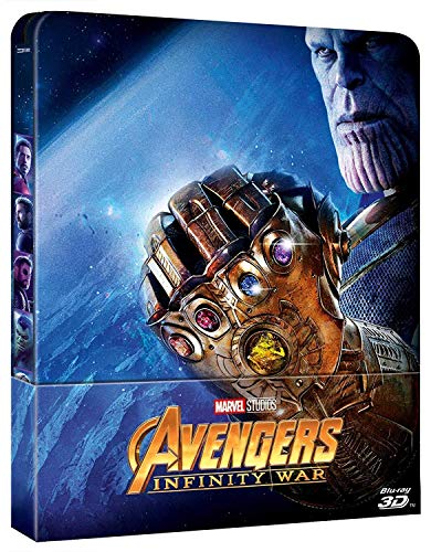 Avengers Infinity War: Steelbook, 3D and 2D Blu-ray combo