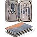 Manicure Set, Pedicure Sets, Nail Clipper Sets, Stainless Steel Professional Nail Cutter Kits with Travel Case