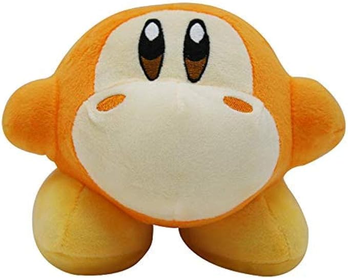 yellow kirby plush