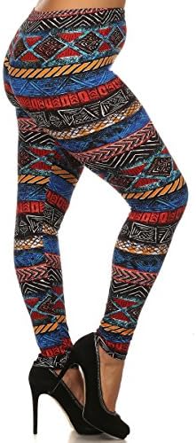World of Leggings  Batik Tribal Leggings, Batik Tribal, One Size Plus