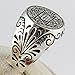 Seal of Solomon Talisman Special Design Islamic 925 Sterling Silver Turkish Handmade Solid Ring