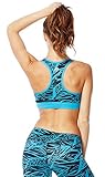 Zumba Geo Mid-Level V-Bra