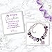 Truly Charming My Amazing Daughter Silver Plated Charm Bracelet Supplied in A Special Themed Gift Box