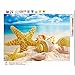 KYX(TM) Beach and Star 5D Embroidery Paintings Rhinestone Pasted DIY Diamond Painting Cross Stitch