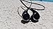 5x5 Bluetooth V4.1 Wireless Sport Stereo In-Ear Sweatproof Headphones in Jet Black GREAT Sounding!