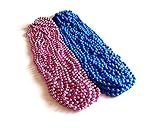 Set of 24 Pink and Blue Gender Reveal Beads for Announcement Party by Express Novelties Online
