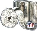 Supershield Multipurpose DIY Car Truck RV Vehicle Insulation Weatherization Kit 40 Square Feet 48" x 10' Roll Includes 25' Tape, Knife, Squeegee (R Value 7) Waterproof Made in USA