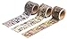 10 Pieces 1 Inch Masking Tape Labelling Tape Graphic Art Tape Board Line Tape Roll for Arts Crafts DIY (8)