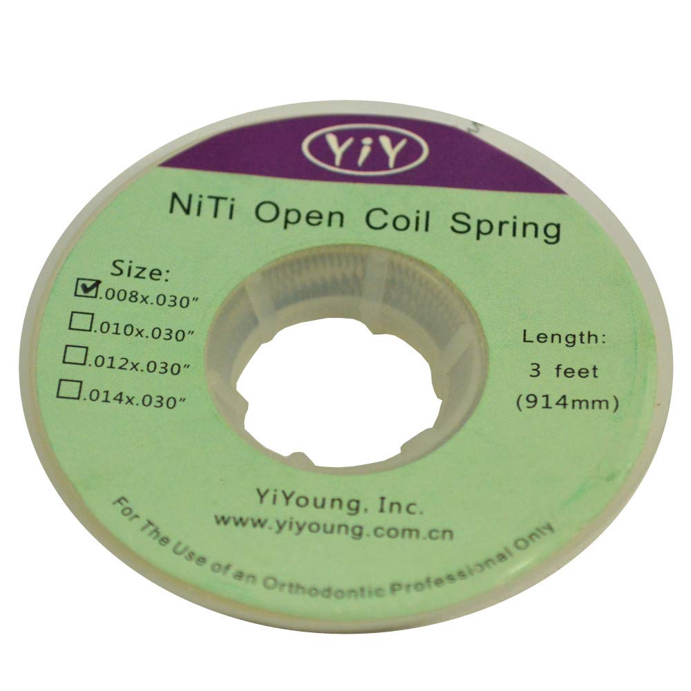 NiTi Open Coil Spring (0.008x0.030") Amazon.in Industrial & Scientific