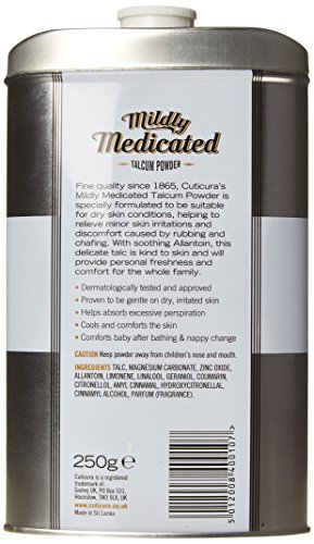 Cuticura Mildly Medicated Talcum Powder (250g)