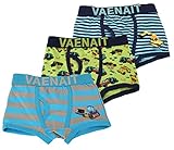 JN&LULU Baby Toddler Kids Boxer Brief 3 pack Underwear Set-Cartoon Stripe