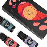Skin Care Set- 100% Pure Therapeutic Grade Aromatherapy Oils- 3/ 10 ml of Frankincense (serrata), Geranium, Lavender (bulgarian) Essential Oils by Edens Garden