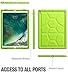 Poetic TurtleSkin iPad Pro 12.9 Rugged Case Heavy Duty Protection Silicone Sound-Amplification for Apple iPad Pro 12.9 (1st Gen 2015) / iPad Pro 12.9 (2nd Gen 2017) Green