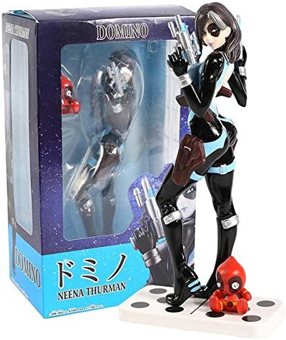 PUNIDAMAN Domino Neena Thurman Bishoujo 1/7 Scale PVC Figure Collectible Model Toy Holiday Must Haves Toddler Favourite Superhero Party Decorations UNbox Yourself
