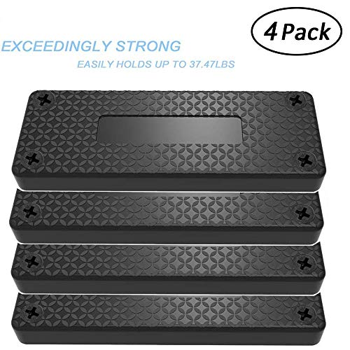 DB Gun Magnet Mount, 37.47 lb Rating,Magnetic Gun Holster| Rubber Coated Gun Holder for Handgun, Shotgun, Rifles, Revolvers| Beside Holster, Using in Cars, Trucks, Wall, Desk 4PACK - Thumbnail 5