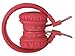 Wired Kids Headphones with Microphone and share port, Foldable Lightweight Adjustable Stereo Headset for Cellphones Smartphones iPhone iPod Laptop Computer and More by Termichy (Red)