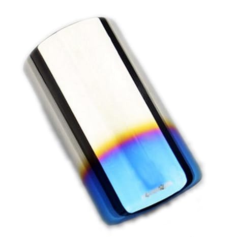 PolarLander Car Styling Stainless Steel Silenciador de Escape Tip Pipe Negro