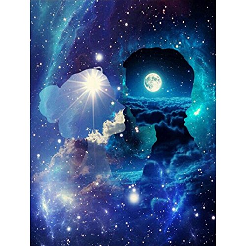 Outer Space Lovers 5d Full Diamond Painting Embroidery Diy Needlework Decor Handmade Craft Hot Sale Zyee Multicolor 40 30cm On Galleon Philippines
