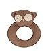 Angel Dear Ring Rattle, Brown Owl