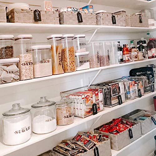 Talented Kitchen Farmhouse Pantry Labels 36 Main Ingredients