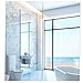 Tangkula Bathroom Medicine Cabinet, Wide Wall Mount Mirrored Cabinet with Adjustable Shelf, Bathroom Double Mirror Door Cabinet (24