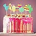 Boao 70 Pieces Fiesta Cupcake Toppers Maraca Sombrero Cactus Cake Toppers Fiesta Theme Party Supplies Party Cake Picks Decor Set