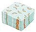 Blue Panda Cocktail Napkins - 150-Pack Luncheon Napkins Disposable Paper Napkins Rainbow Party Supplies for Kids Birthdays 2-Ply Unfolded 13 x 13 inches Folded 6.5 x 6.5 inches