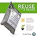 KoolerThings 9 Pack - Bamboo Charcoal Air Purifying Bags (1 X 1000g) (4 X 200g) (4 X50g) Natural Air Fresheners & Odor Eliminators for Home, Pets, Car, Closet, Shoes