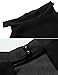 Kancystore Chiffon Dresses for Women, Casual Halter Sleeveless Mini Dress (Black, S)