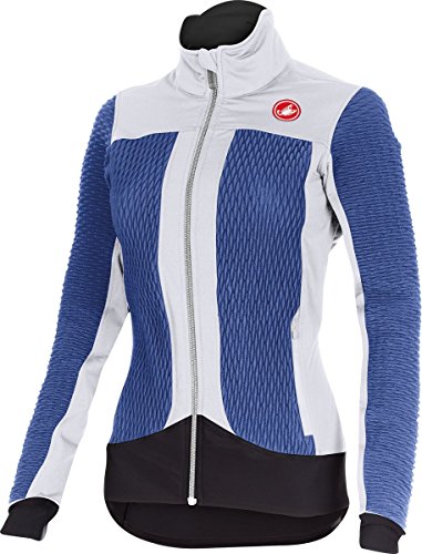 Castelli Elemento 2 7x(AIR) Jacket - Women's Blue Yonder/White, S Castelli Elemento 2 7x(AIR) Jacket - Women's Blue Yonder/White, S