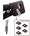 RJ45 Crimp Tool Ethernet Pass Thru Crimper with 5Pack 8Pin Replacement Blades and Cat6 Connectors 20Pcs for Cat5 Cat5e Cat6 RJ45 RJ12 Regular and Pass Through Ends Comes