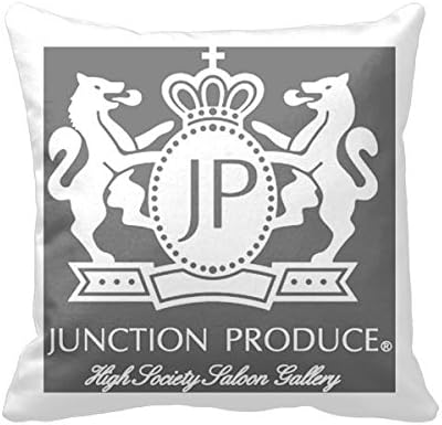 Junction Produce Logo White VIP CAR throw pillows throw pillow case
