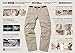 CQR Men’s Convertible Pants Zip Off Stretch Durable UPF 50+ Quick Dry Cargo Shorts Trousers, Convertible Cargo with Belt(txp403) – Charcoal, 36W/30L …thumb 3