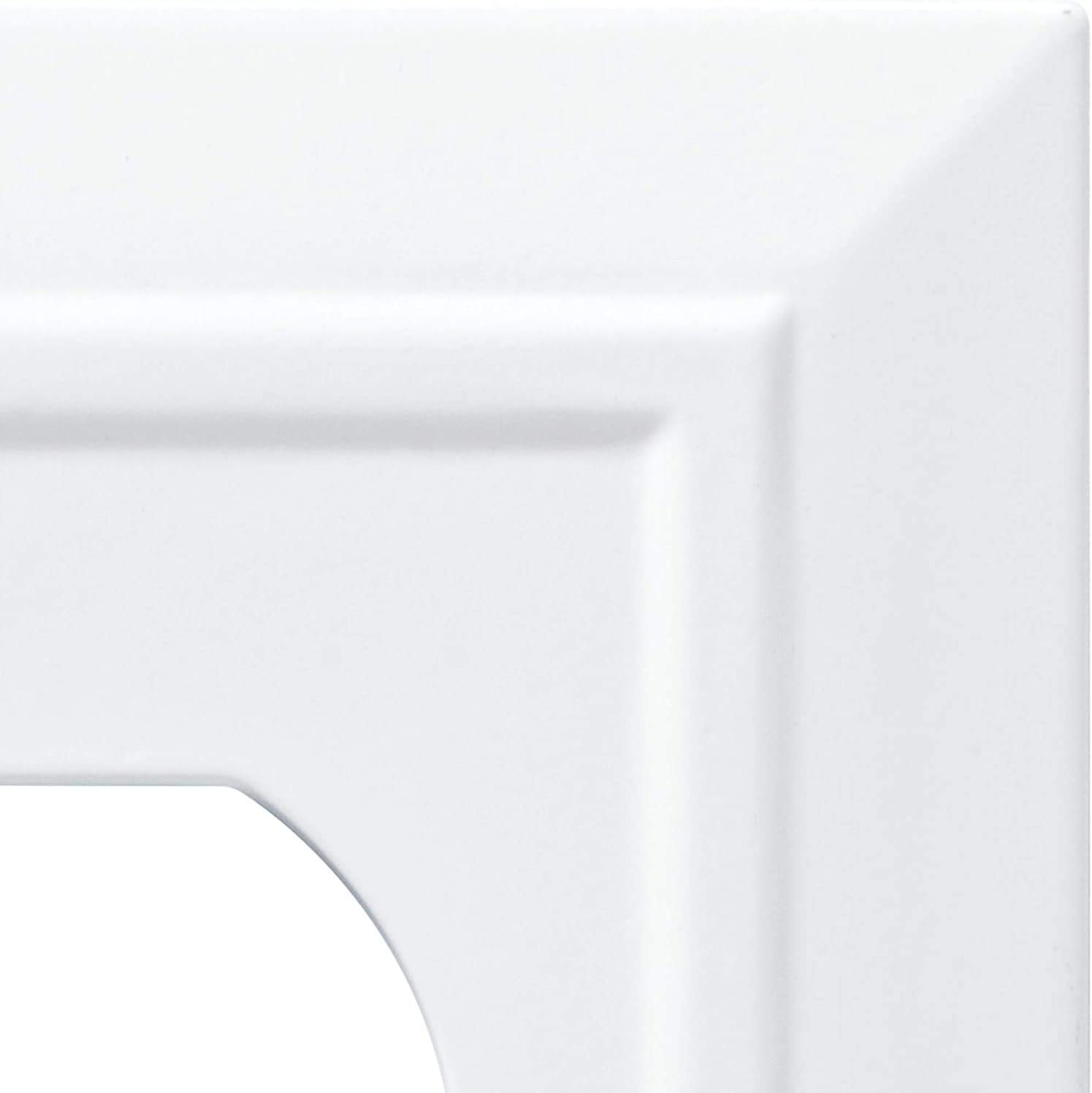 Franklin Brass W35242-PW-C Classic Architecture Single Duplex Wall Plate/Switch Plate/Cover, White - - 