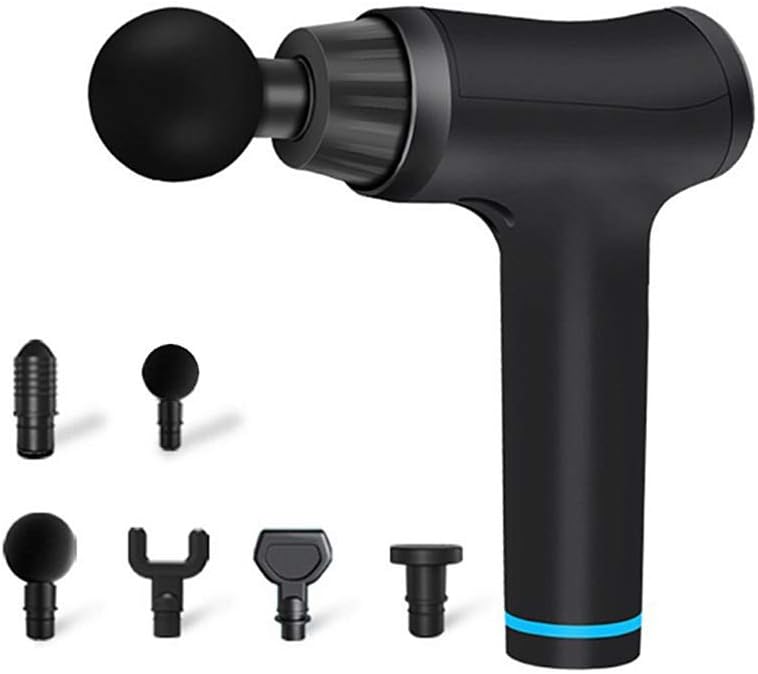 Smart Touching Black Electric Massage Gun Ultra Massager