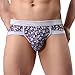 Neartime Hot Sale!Men's Underwear, Men Elastic Soft Boxer Briefs Shorts Bulge Pouch (XL, Gray)