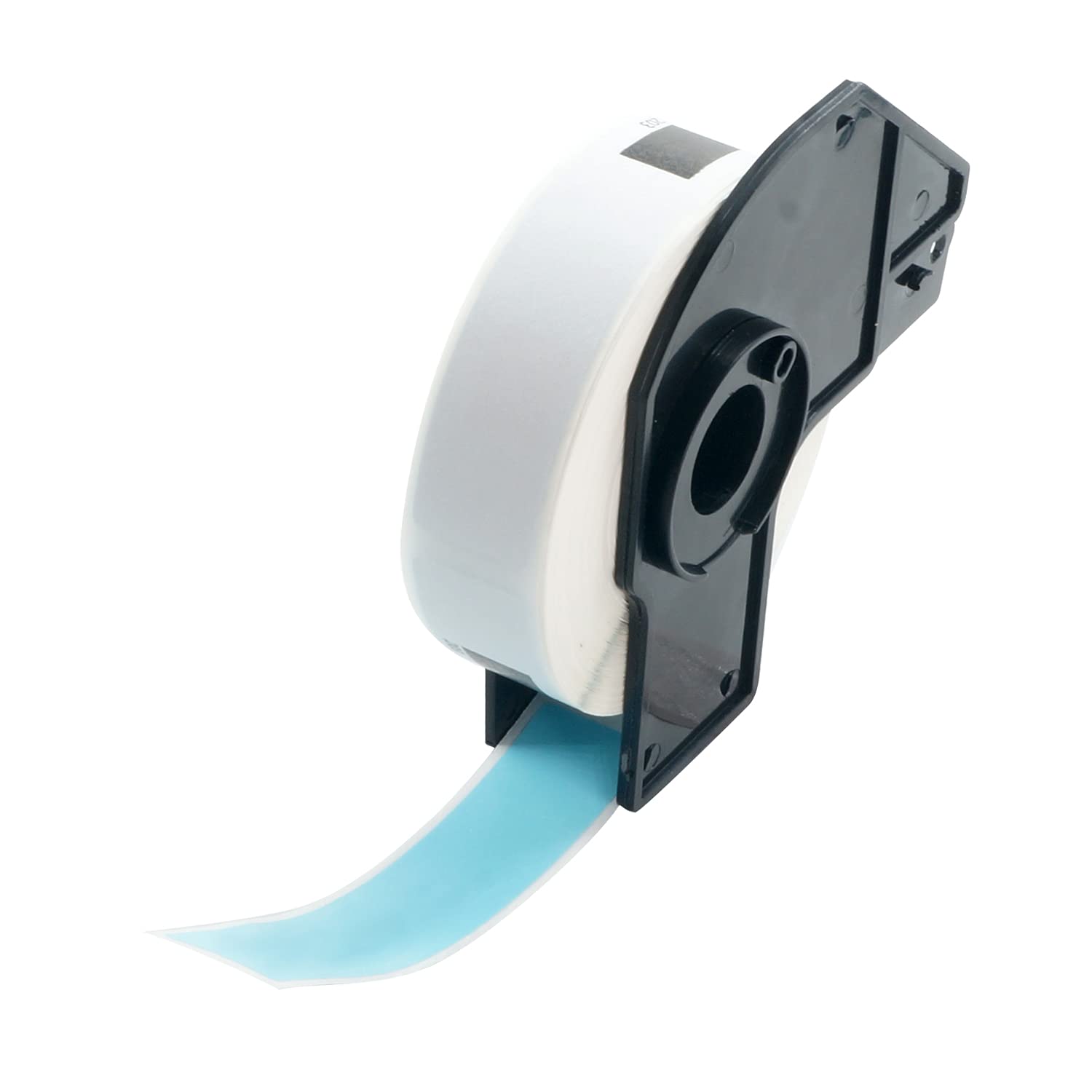 BETCKEY - 300 Blue Labels Replacement for Brother DK-11203, 17mm x 87mm File Folder Labels Compatible with Brother QL Label Printers