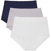 Warner's womens Blissful Benefits Breathable Moisture-wicking Microfiber Brief Rs4963w