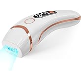 LYSMOSKI IPL Laser Hair Removal At Home Hair Removal for Women and Men Laser Hair Removal Device Pain-Free System for Lasting Hair Reduction on Face, Armpits, Bikini Area
