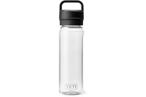 YETI Yonder 750 ml/25 oz Water Bottle with Leakproof Yonder Chug Cap, Clear