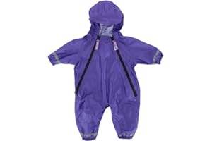 CTM Infant Waterproof Rainsuit with Reflective Stripes by Wootie