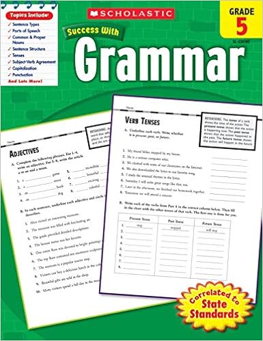 scholastic success with grammar grade 5 scholastic 9780545201025 amazon com books